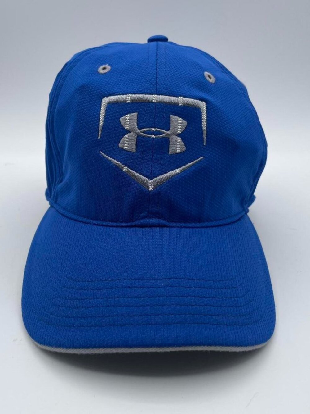Under Armour Blue Adjustable Baseball Diamond Performance Hat